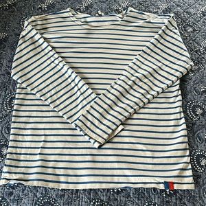 Kule Striped Crew Neck Shirt
